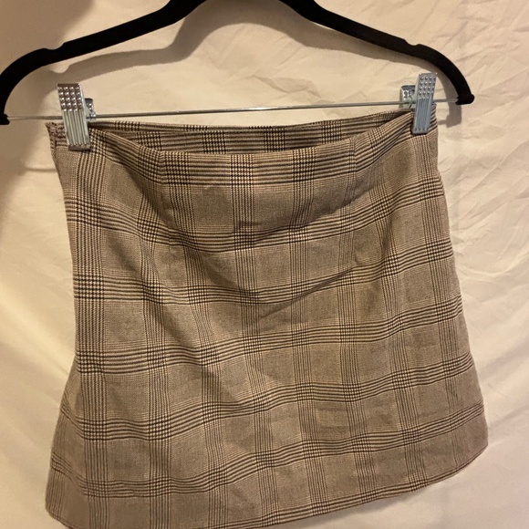 Plaid Mini Skirt - Picture 2 of 4
